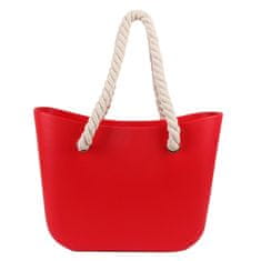 Dámská kabelka Jelly bag - Červená