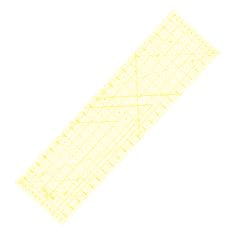 Donwei Rastrové pravítko 6.5"x24" E6524-YW žluté