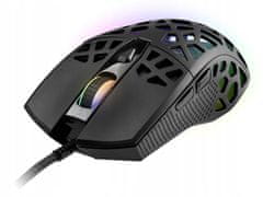 Tracer Myš optická Gamezone Reika RGB USB TRAMYS46730 7200 DPI černá