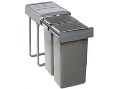 Sinks EK9007 MEGA 45 Odpadkový koš - sorter, vestavný, výsuvný 2x26 l