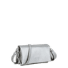 Dámská kabelka mini dopisní podlouhlá LUIGISANTO stříbrná OW-TR-6067_362031 Univerzální