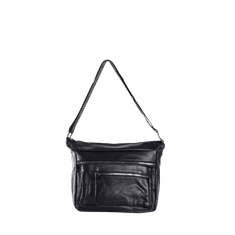 F & B Dámská kabelka přes rameno s kapsami KAYCEE černá OW-TR-F529-1_391195 Univerzální
