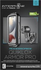 Interphone voděodolné pouzdro QUIKLOX Interphone Armor Pro 6,5" černé