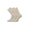 Fuski - Boma 3PACK ponožky béžové (Blažej) - velikost XL
