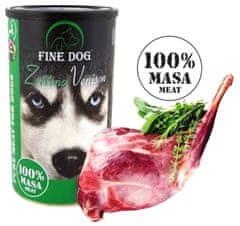 Fine Dog FINE DOG konzerva 100% zvěřina 1250g