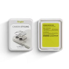 RINGKE Camera Styling super odolný chránič zadní kamery pro Apple iPhone 12 Pro - Šedá KP14714