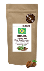 Káva Monro Brasil Santos NY2 CFine Cup Cooxupe zrnková káva, 1000 g