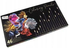 Craft Sensations Luxusní pastelky v magnetické krabičce - 46 kusů 