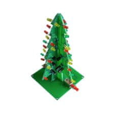 China Glaze 3D LED vánoční stromek DIY kit