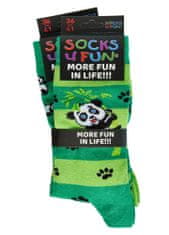 CoZy Barevné ponožky Panda - 2 páry, 42 - 47