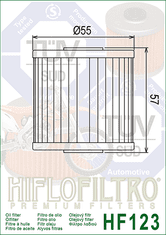 Hiflofiltro Olejový filtr HF123
