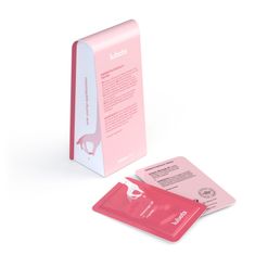 Přírodní organický masážní lubrikační gel na olejové bázi, balení 10 kusů, růžový (fíky)