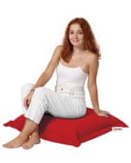 Atelier Del Sofa Zahradní polštář Cushion Pouf 70x70 - Red, Červená
