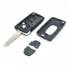 Autoklíče24 Obal klíče Peugeot 4007, 4008, ION, Citroen C-CROSSER,C-ZERRO MIT11R