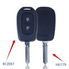 KeyDiy Planžeta klíče Renault Dacia HU179