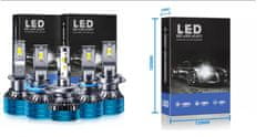 Rabel LED autožárovka H7 K6 CSP 12V 50W bílá 9000Lm 6000K