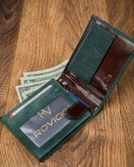 Krásná, barevná, kožená pánská peněženka