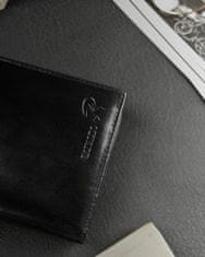 Kožená peněženka s ochranou proti krádeži