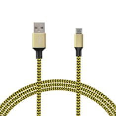 Carcommerce Kabel - USB A 2.0 / Micro USB 2,4A 1m